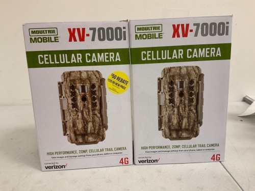 Lot of (2) Trail Cams, E-Comm Return  - Lot 580
