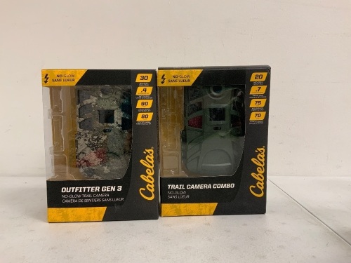 Lot of (2) Trail Cams, E-Comm Return - Lot 584
