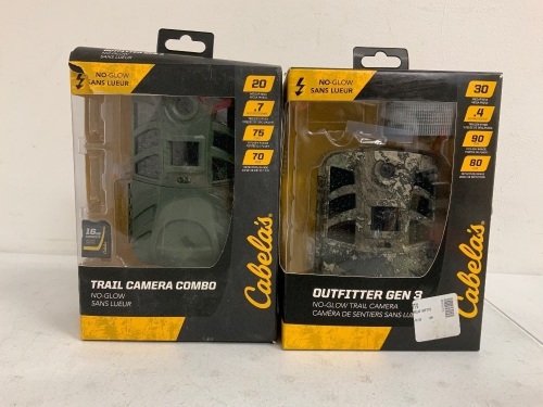 Lot of (2) Trail Cams, E-Comm Return - Lot 591