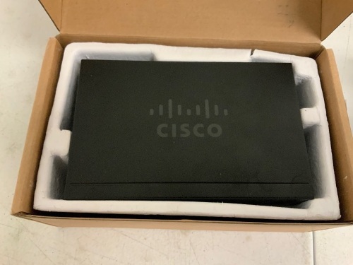Cisco 8-Port Gigabit Desktop Switch, E-Comm Return - Lot 607