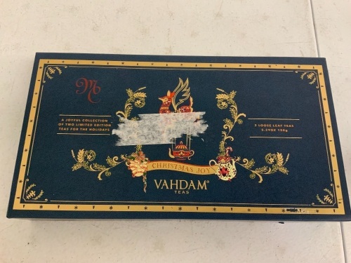 Vahdam Loose Leaf Teas, Christmas Joy, Appears New, Sold as is - Lot 620