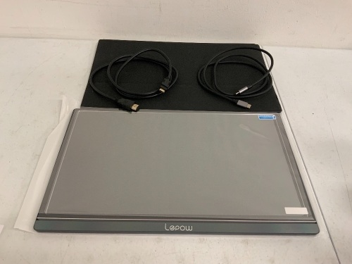 Lepow Portable Monitor, Appears New, Sold as is - Lot 622