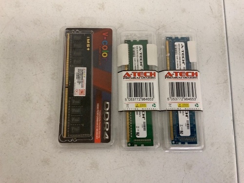 Lot of (3) RAM, E-Comm Return - Lot 638