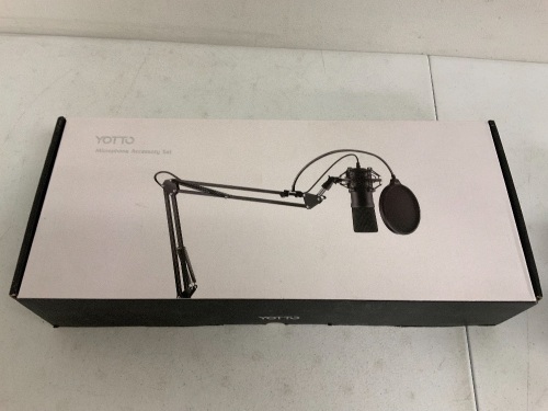 Yotto Microphone Accessory Set, E-Commerce Return, Sold as is - Lot 650