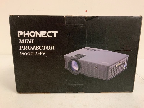 Phonect Mini Projector, Works, E-Commerce Return, Sold as is - Lot 654