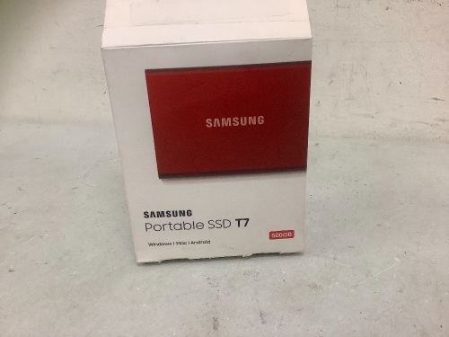 Samsung Portable SSD T7, E-Commerce Return, Sold as is - Lot 668