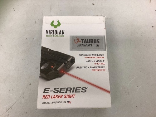 Viridian Tauruss Red Laser Sight, Powers Up, E-Commerce Return, Sold as is - Lot 679