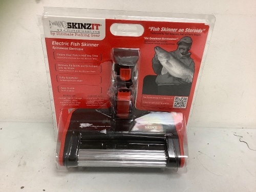 SkinzIt Electric Fish Skinner, E-Commerce Return, Sold as is - Lot 688