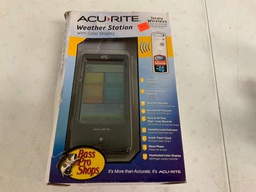 Acurite Weather Station, E-Commerce Return, Sold as is - Lot 694