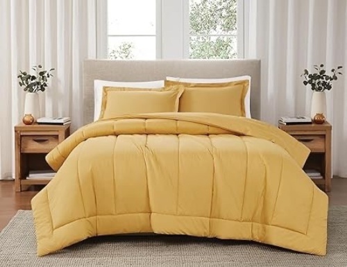 Brookln Loom Yellow Twin SIze Comforter  - Lot 123