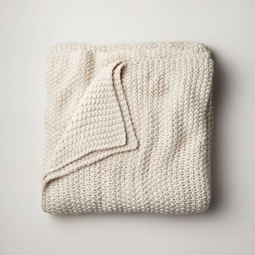 Knit Bed Blanket By Casaluna - Lot 130