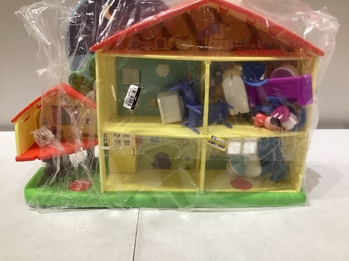 Pepa Pig Playtime til Bedtime House - Lot 128