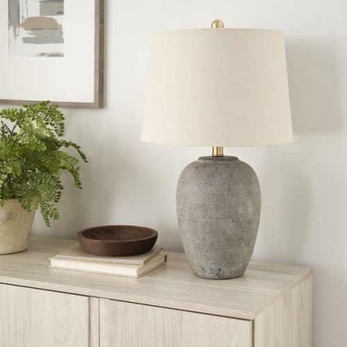 Ceramic Urn Pot Table Lamp by Hearth & Hand  - Lot 152