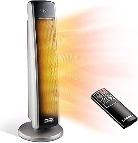 Lasko Oscillating Digital Ceramic Pedestal Heater - Lot 89