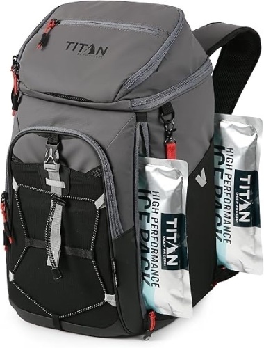 Titan Deep Freeze Ice Wall Backpack Cooler  - Lot 262