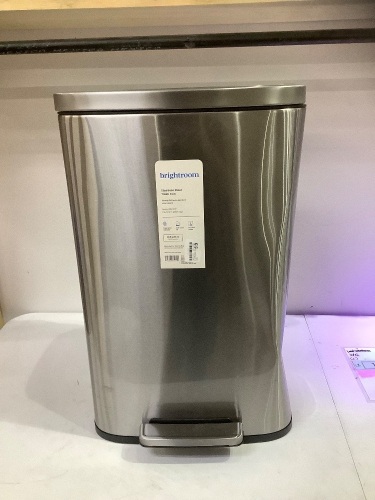 Brightroom Stainless Steel Trash Can - Lot 194