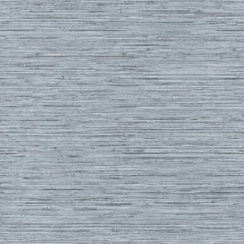 Grasscloth Blue Peel and Stick Wallpaper - Lot 182