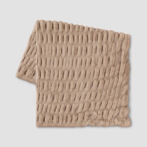 Threshold Faux Rabbit Fur Throw Blanket - Lot 295