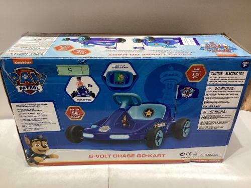 Paw Patrol Chase 6V Ride-on Go-Kart for Kids  - Lot 9