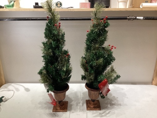 Yaheetech 3ft Green Tree 2 packs - Lot 321