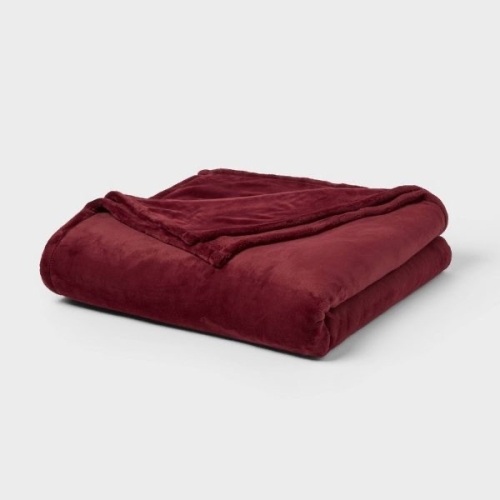 Full/Queen Ultra Plush Blanket-Threshold  - Lot 323