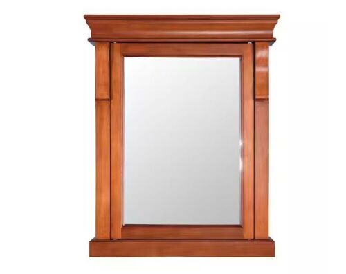 Home Decorators Collection Naples 25 in. W x 31 in. H Rectangular Medicine Cabinet with Mirror - Lot 148JF