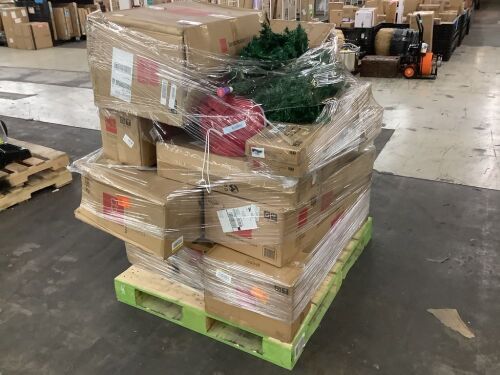 Pallet of Return Christmas Items - Uninspected - Lot 264