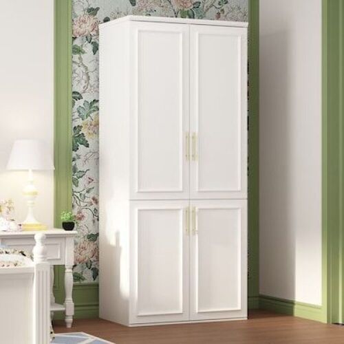 FUFU&GAGA White Armoire - Lot 351WG