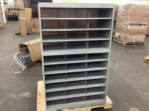 Safco E-Z Stor Steel Project Organizer, 30 Compartments - Lot 380JF
