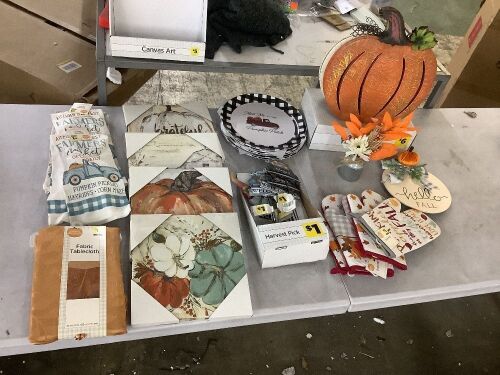 Lot of Fall Decor  - Lot 393