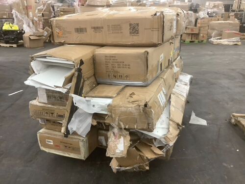 Salvage Furniture Pallet. Items Will Be Damaged and Incomplete.  - Lot 661WG