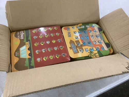 Case of (56) Road Trip Bingo Game Boards  - Lot 700F