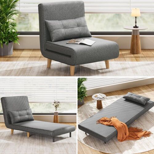 Aiho 3 in 1 Sleeper Chair Bed - Lot 72