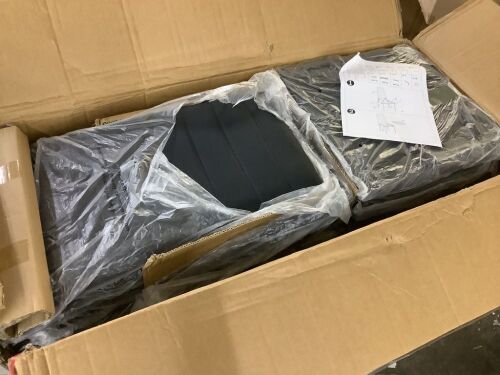 6 Pack Black Dining Chairs  - Lot 226