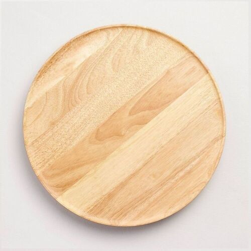 Hearth & Hand Magnolia Wooden Pedestal Lazy Susan 18" - Lot 862
