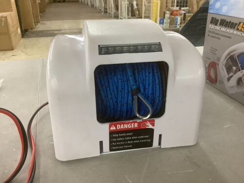 12V Marine Anchor Winch with Remote Control  - Lot 674