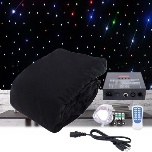LED Star Curtain Light 13ft x 10ft - Lot 682