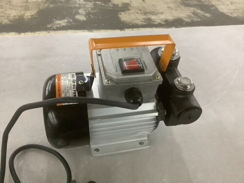Self Priming Electric Oil Pump, 110V AC 16GPM - Lot 684