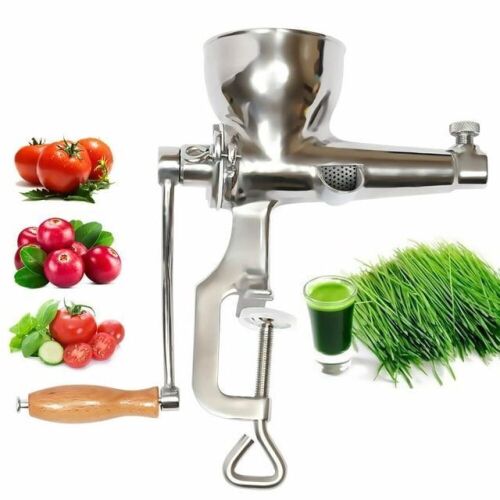 Stainless Steel Hand Crank Juicer  - Lot 688