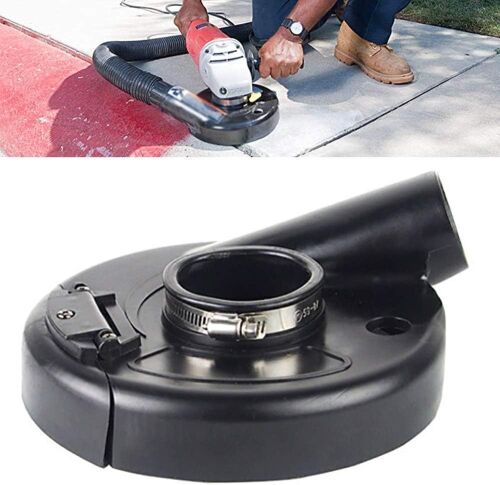 7" Dust Shroud Angle Grinder Universal Surface Grinding Dust Shield Grinding Cover, Black  - Lot 423