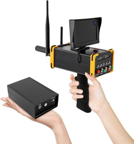 Metal Detector Underground Scanner with HD Screen, Detection Depth 3.3-52.5 ft - Lot 92