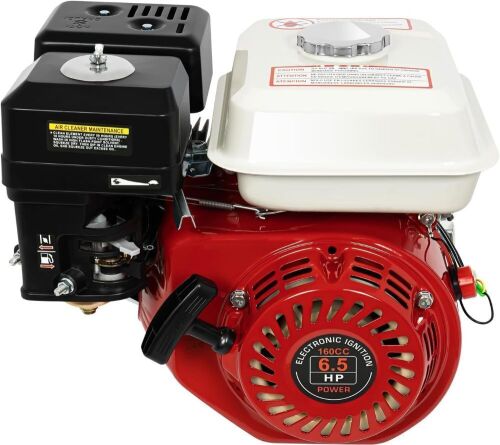 160CC 6.5HP 4 Stroke Single Cylinder Gasoline Engine, OHV Manual Pull Start - Lot 57