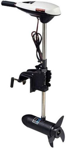 65lb Heavy Duty Electric Beam Mount Trolling Outboard Motor  - Lot 56