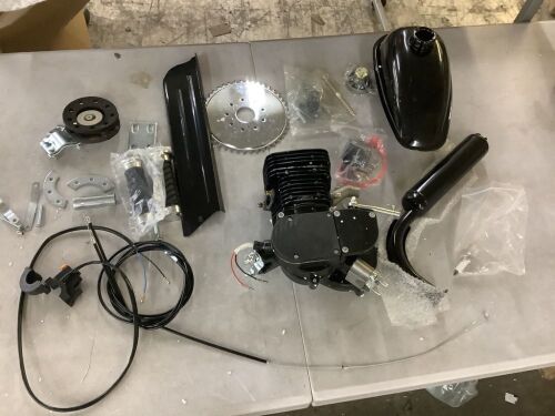 Gasoline Powered Engine Kit for 26" 28" Bicycles - Unknown if Complete - Lot 144