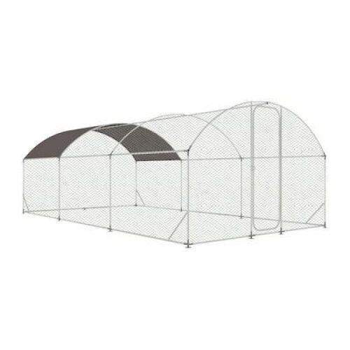 10' x 20' Metal Chicken Coop  - Lot 38