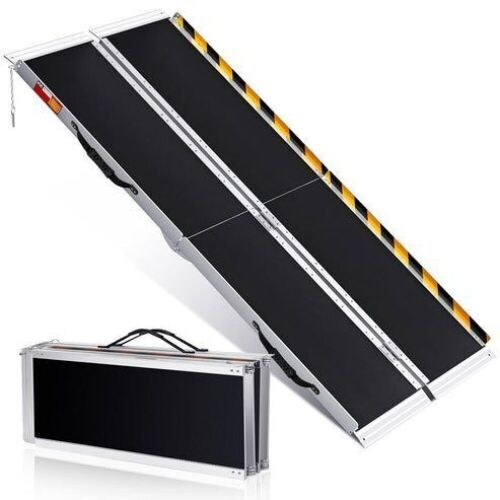 4ft Non-Slip Aluminum Folding Wheelchair Ramp - Lot 317