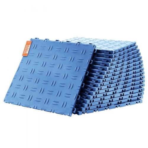 VEVOR Interlocking Garage Floor Tiles , 12 x 12 x 0.53 inch, 50 Pack - Lot 318
