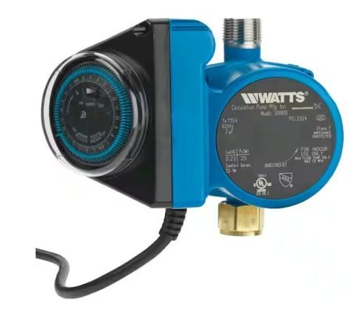 Watts Hot Water Recirculation System, heat H2O, 24 Hr Programmable Timer - Lot 44JF