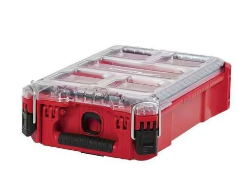 Lot of (5) Milwaukee PACKOUT 5-Compartments Small Parts Organizer - Lot 81JF