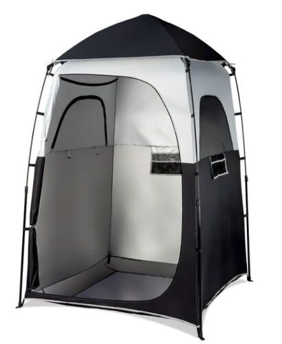 VINGLI 6.8 FT 1 Room Camping Shower Tent with Carrying Bag - Lot 616